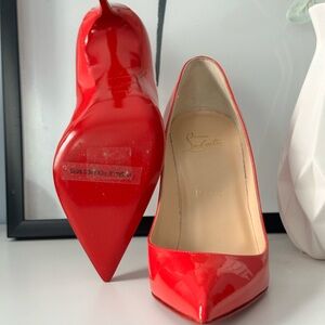 Christian Louboutin Red Patent Leather Heels